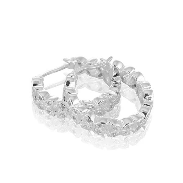 Sparkling Ellipse Mini Örhängen Creol Large - Carolina Gynning - Moderna smycken med en betydelse - Nordic Spectra