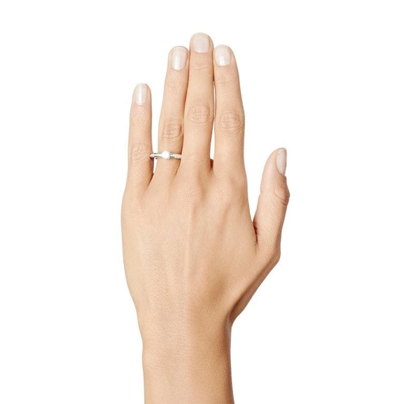 Heart To Heart Ring 0.50 ct White Gold - Efva Attling ringar - Snabb frakt & paketinslagning - Nordicspectra.se