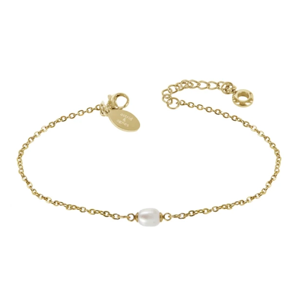 PERLA Armband Guld - Astrid & Agnes - Nordic Spectra