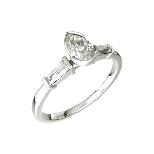 Eloge 0.50 White Gold - Wedding & engagement rings - Schalins - Scandinavian design - Nordic Spectra