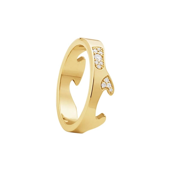 Fusion Ytterring Guld AB - Georg Jensen örhängen - Snabb frakt & paketinslagning - Nordicspectra.se