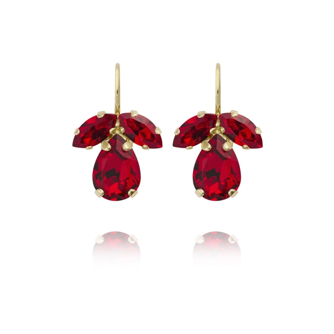 Caroline Svedbom - Petite Timo Earrings Gold Light Siam 227