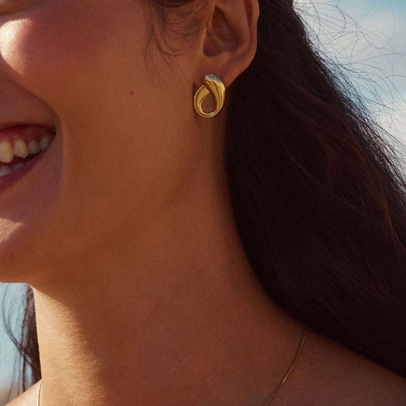 Paisley Studs S Gold - Edblad - Snabb frakt & paketinslagning - Nordicspectra.se