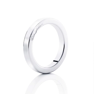 Half Round Ring White Gold - Efva Attling ringar - Snabb frakt & paketinslagning - Nordicspectra.se
