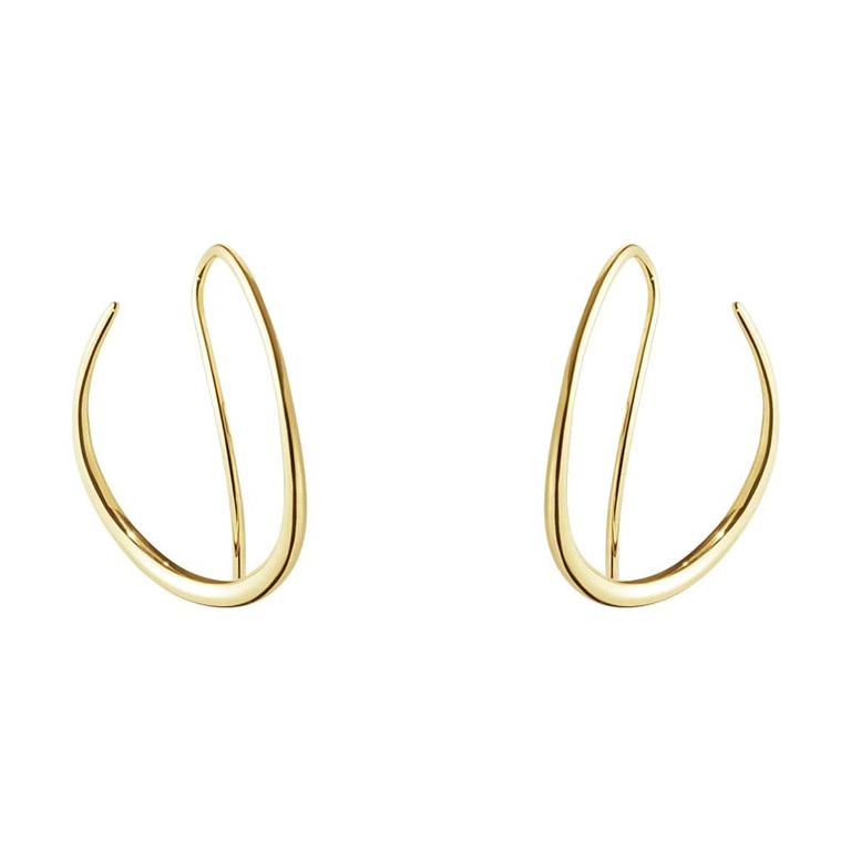 Offspring Örhängen Krok Guld - Georg Jensen örhängen - Snabb frakt & paketinslagning - Nordicspectra.se