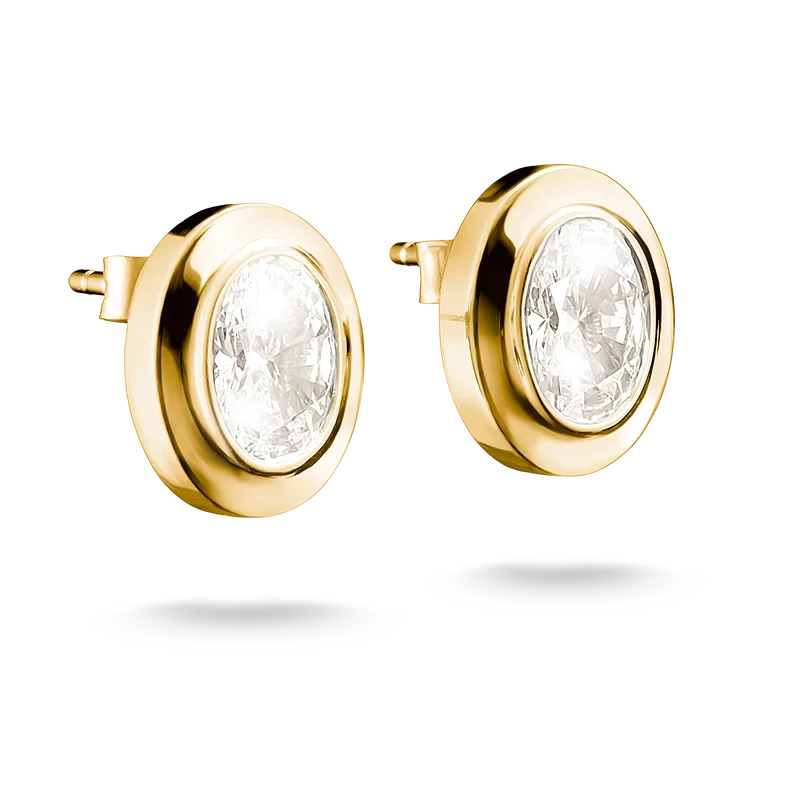 Thomas Sabo - Ovala Stiftöhängen Bold Elegance Guld