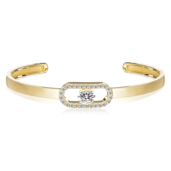 Ellisse Carezza Bangle Gold Sif Jakobsilta