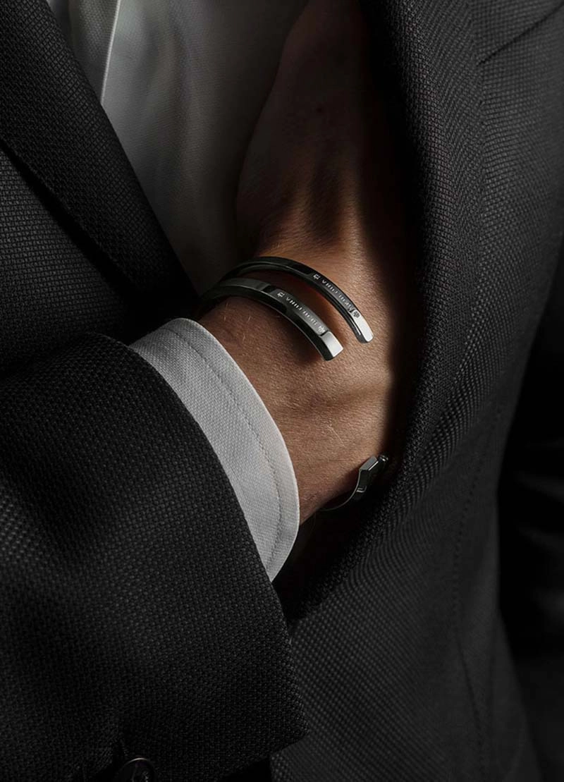 Icon Cuff - Steel - Skultuna - Snabb frakt & paketinslagning - Nordicspectra.se