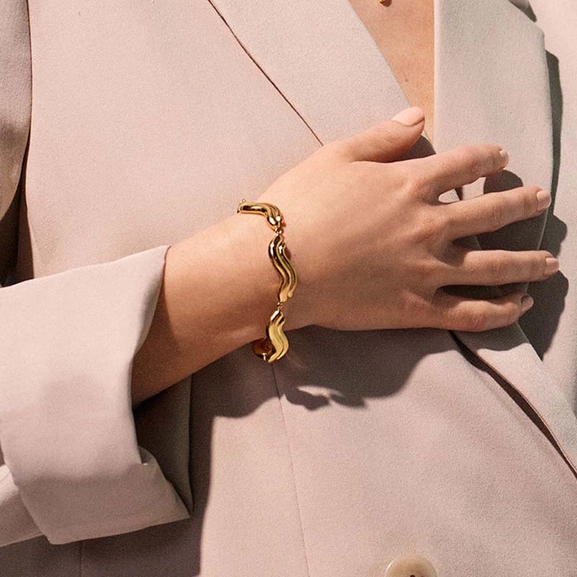 Grasse Bracelet Multi Gold - Edblad - Snabb frakt & paketinslagning - Nordicspectra.se