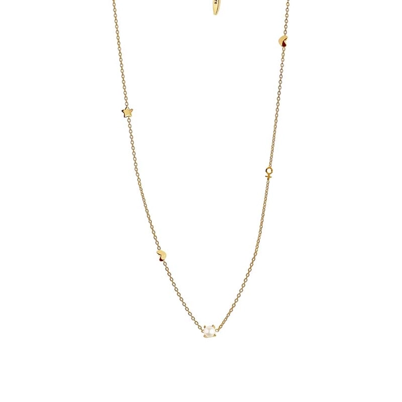 Petite Treasure Necklace Gold - Drakenberg Sjölin Halsband - Snabb frakt & paketinslagning - Nordicspectra.se