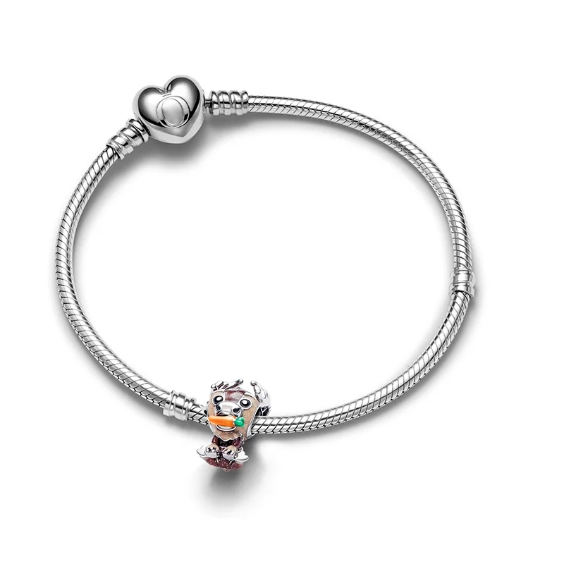 PANDORA - Moments Heart Clasp Armband & Disney Frost Sven