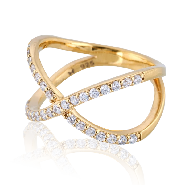 Elegance Ring Guld - Carolina Gynning - Moderna smycken med en betydelse - Nordic Spectra