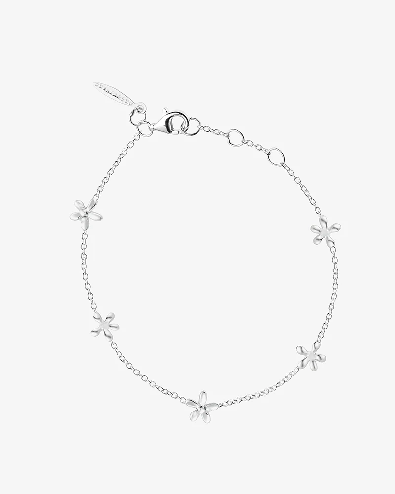 Etoile Full Armband aus recyceltem Silber von Drakenberg Sjölin mit kleinen Sterndetails