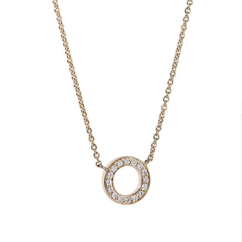 Efva Attling - Circle Of Love Necklace Gold