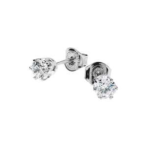 Donau Örhängen 0.60ct Vitguld - Schalins - Smycken för de speciella tillfällena - Nordic Spectra