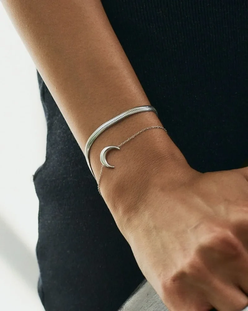 New Moon Bracelet Steel - Edblad - Snabb leverans - Gratis paketinslagning