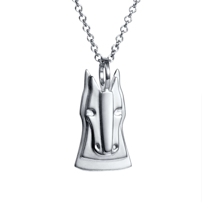 A Horse With No Name Pendant i silver