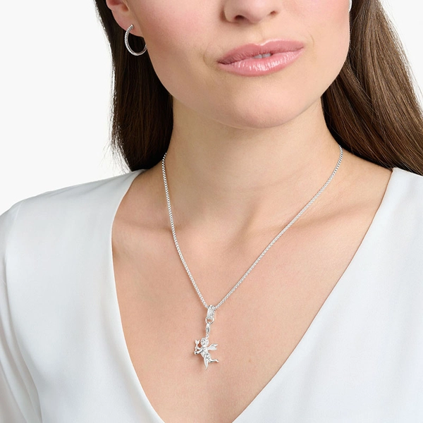 Charm Pendant Cupid Angel Silver - Thomas Sabo - Suuri valikoima & ilmainen lahjapaketointi - Nordicspectra.fi