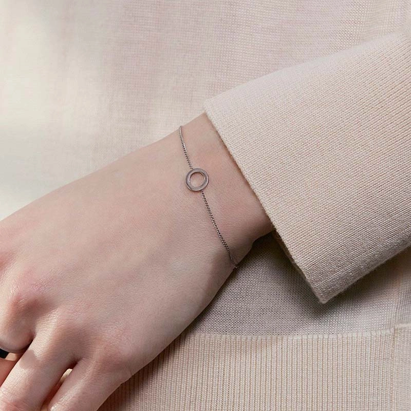 Circle Mini Bracelet Steel - Edblad - Snabb frakt & paketinslagning - Nordicspectra.se