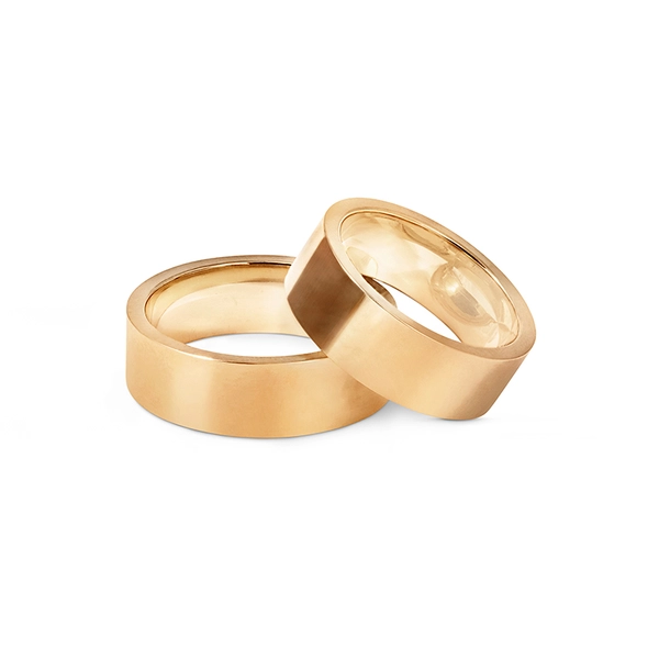 1946 Ring Rak 7 mm Guld - Nordic Spectra - Förstärker livets stora händelser - Nordic Spectra