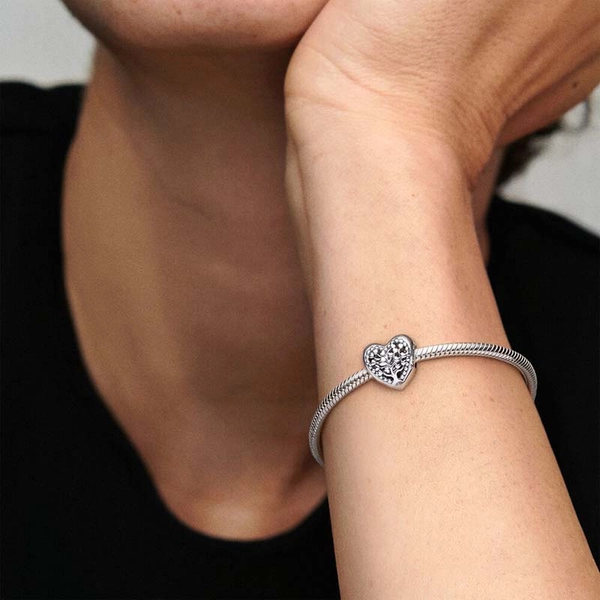 Stammbaum Herz Charm von PANDORA, Schneller Versand - Nordicspectra.de
