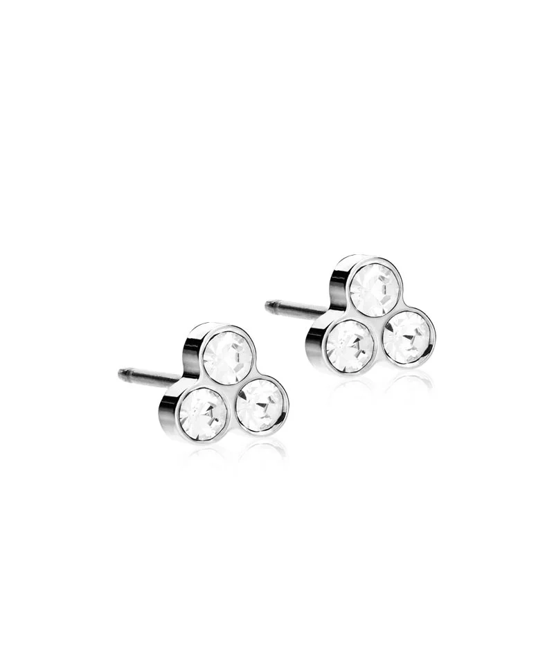 Blomdahl - ST Clover 6 mm Crystal