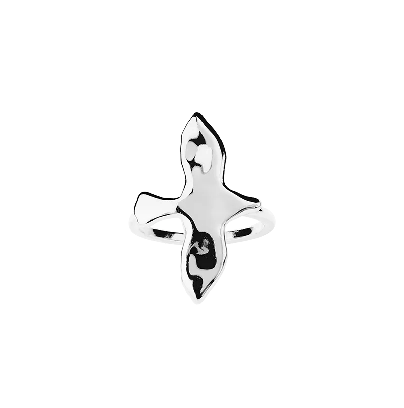 Organic Dove Ring L Silver - Emma Israelsson - Suuri valikoima & ilmainen lahjapaketointi - Nordic Spectra