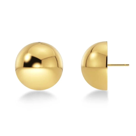 Bead Studs Gold - Edblad - Snabb leverans - Gratis paketinslagning