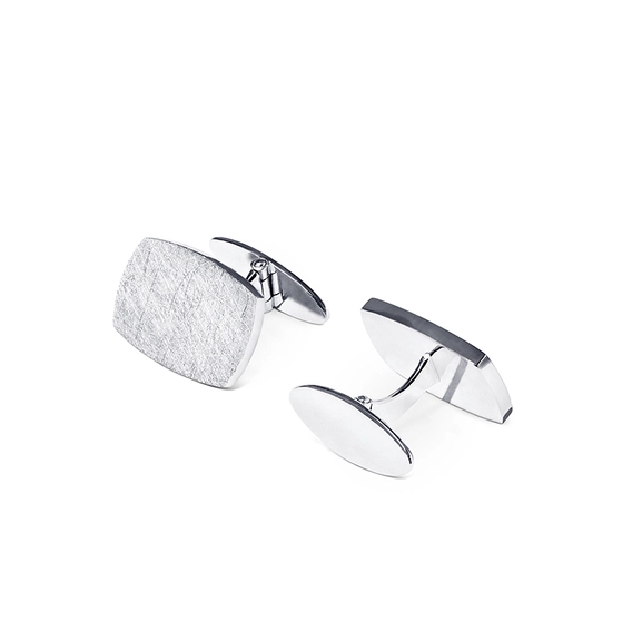 Alexis Cufflinks White Gold von Nordic Spectra, Schneller Versand - Nordicspectra.de
