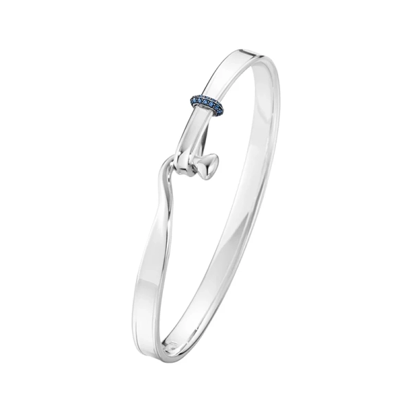 Torun Bracelet with Blue Sapphires - Georg Jensen - Designschmuck mit schnellen und sicheren Lieferungen