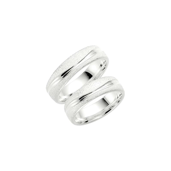 283-6 Silver - Vigsel- & förlovningsringar - Schalins - Fri storleksändring* - Nordic Spectra