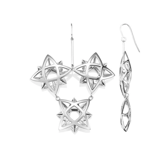 P+ Earrings - Large - Efva Attling örhängen - Snabb frakt & paketinslagning - Nordicspectra.se