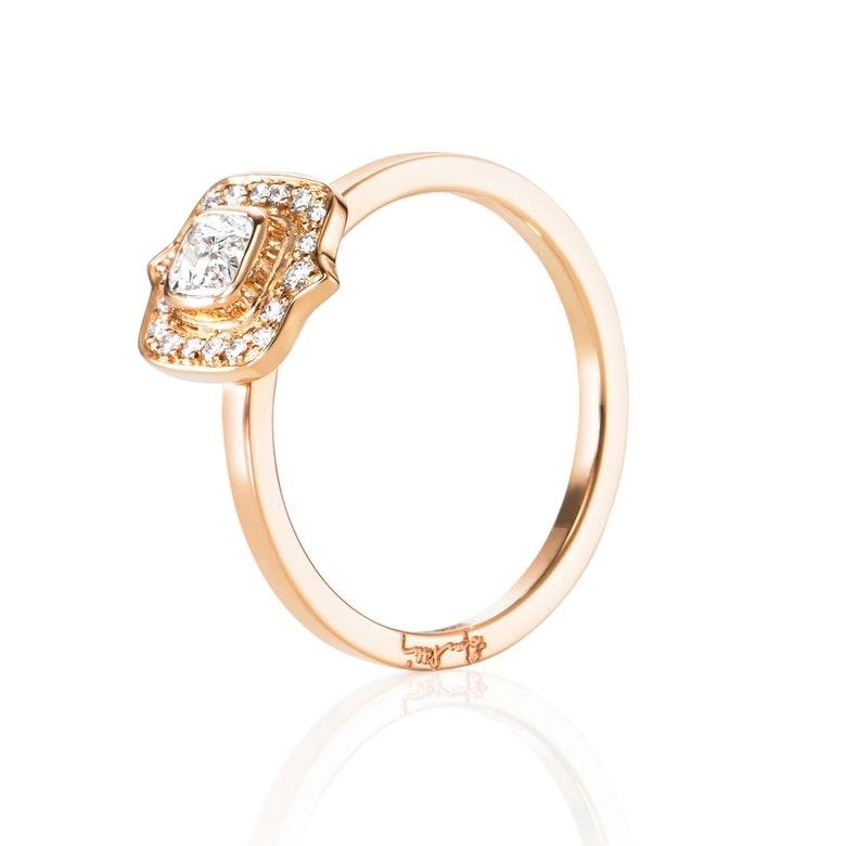 Efva Attling - The Mrs Ring 0.30 ct Gold