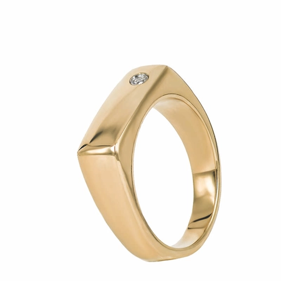 NOUR Stone Ring Guld - Astrid & Agnes - Snabb frakt & paketinslagning - Nordicspectra.se
