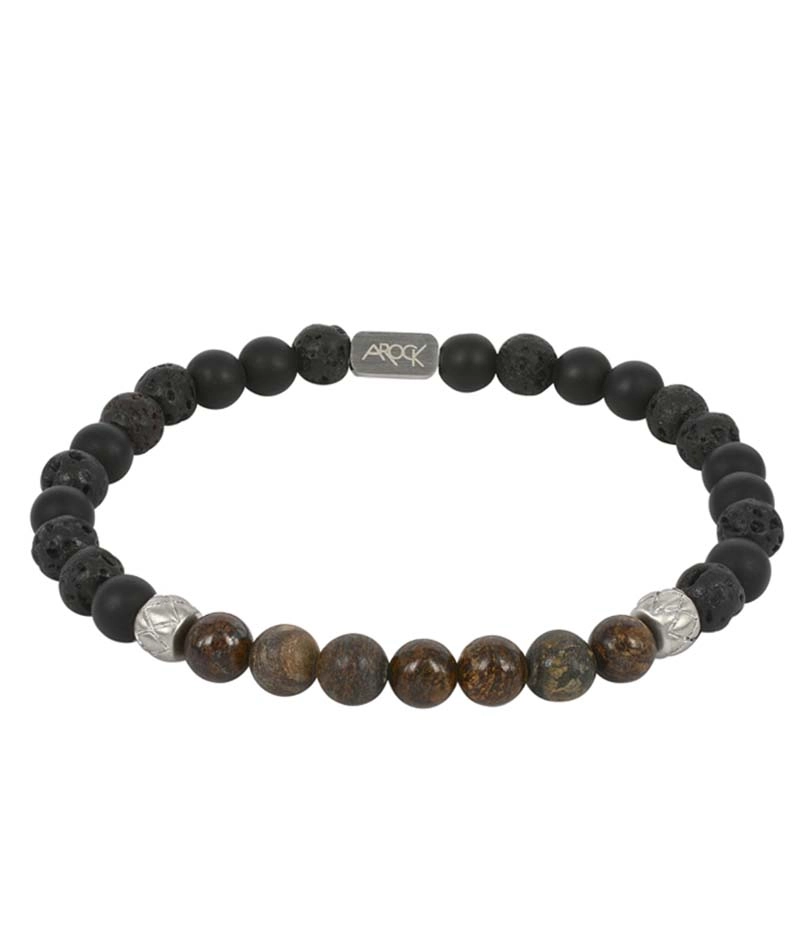 CONRAD Armband Svart och Brunt - AROCK - Snabb frakt & paketinslagning - Nordicspectra.se