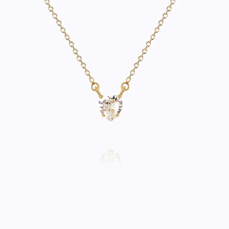 Caroline Svedbom - Valentina Necklace Gold Crystal