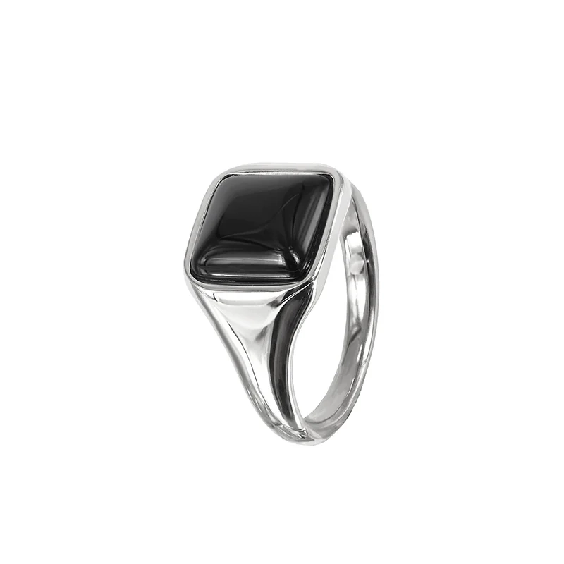 AROCK – NEO Ring Stål/Svart
