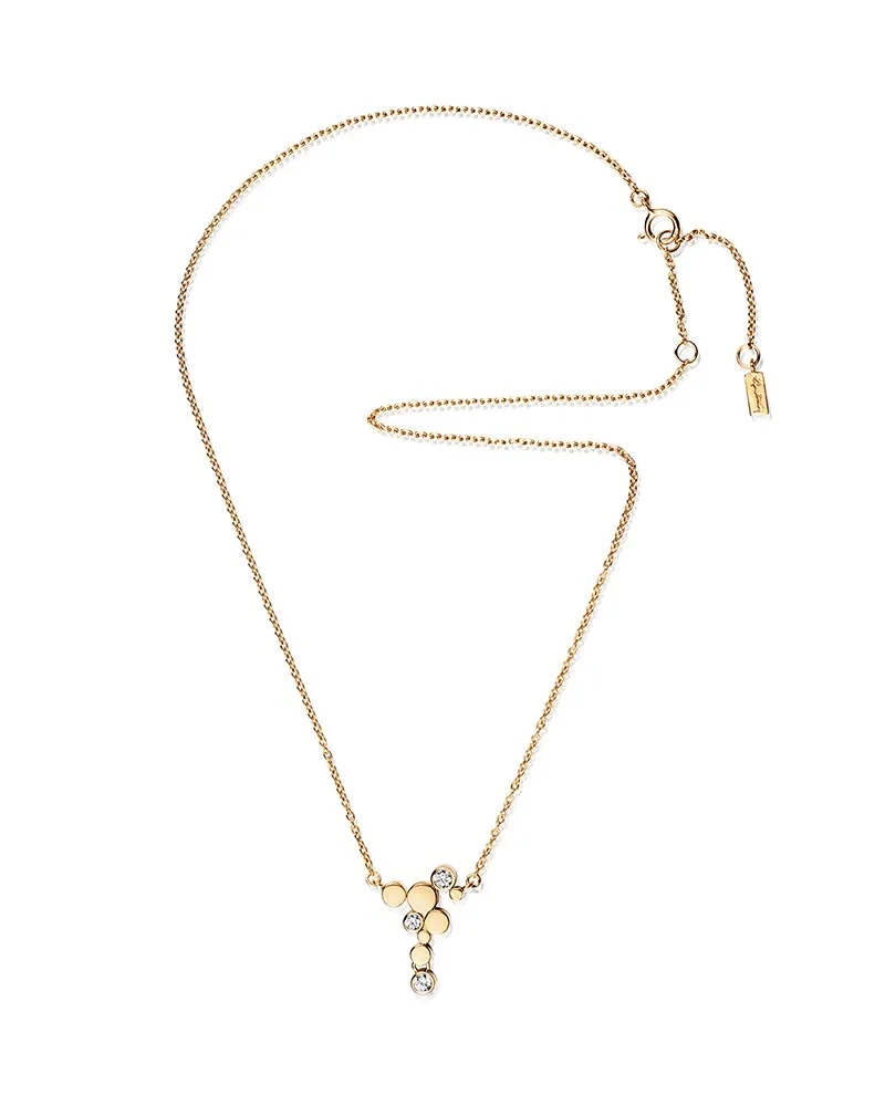 18-karätige Goldkette mit Diamanten von Efva Attling