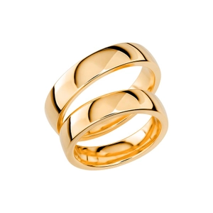 SR1034-5 Guld - Vigsel- & förlovningsringar - Schalins - Fri storleksändring* - Nordic Spectra