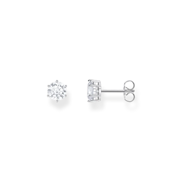 Silverörhängen med Glittrande Briljantslipade Stenar - Thomas Sabo - Snabb leverans & paketinslagning - Nordic Spectra