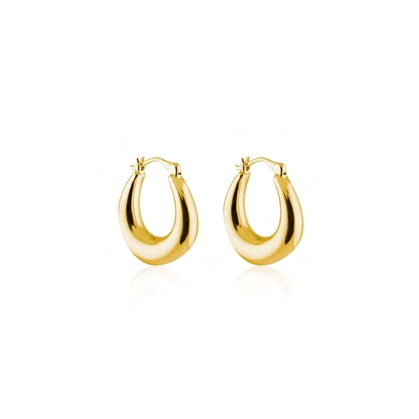 Bold Small Hoops Gold - Sophie By Sophie - Snabb frakt & paketinslagning - Nordicspectra.se