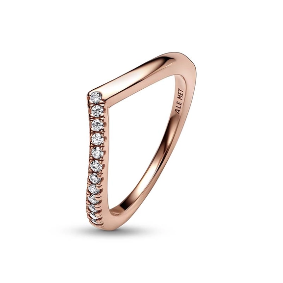 Pandora Timeless Wish Half Sparkling Ring Rosé - PANDORA - Snabb frakt & paketinslagning - Nordicspectra.se