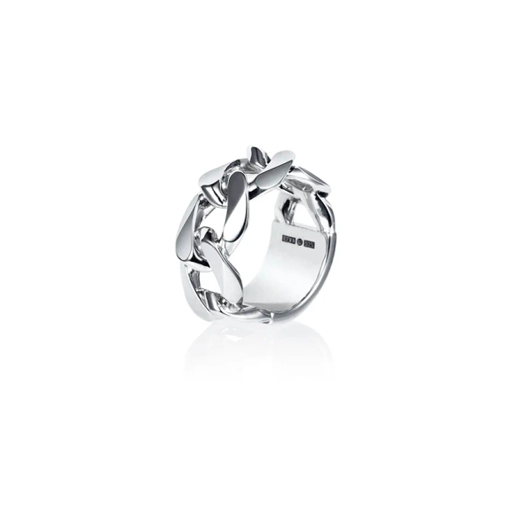 Rock My Chain Ring - Efva Attling - ruotsalainen muotoilu - Nordic Spectra