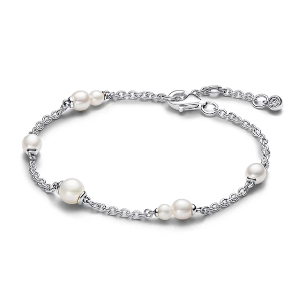 Behandelte Süßwasserzuchtperle Kettenarmband - PANDORA - Nordic Spectra