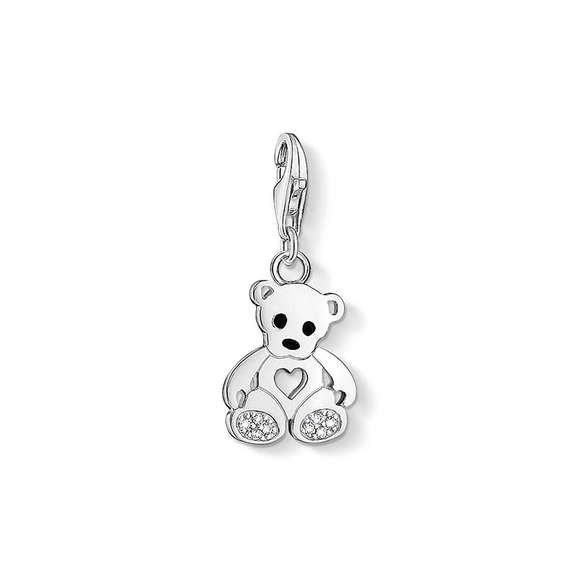 Teddybjörn med Hjärta Berlock - Thomas Sabo berlock - Snabb frakt & paketinslagning - Nordicspectra.se