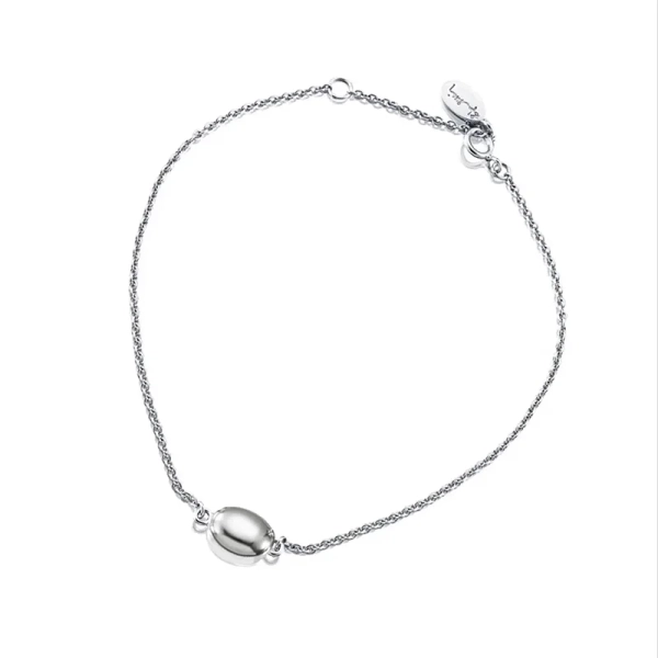 Love Bead Bracelet - Silver