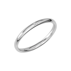 SR2043 Platina - Vigsel- & förlovningsringar - Schalins - Fri storleksändring* - Nordic Spectra