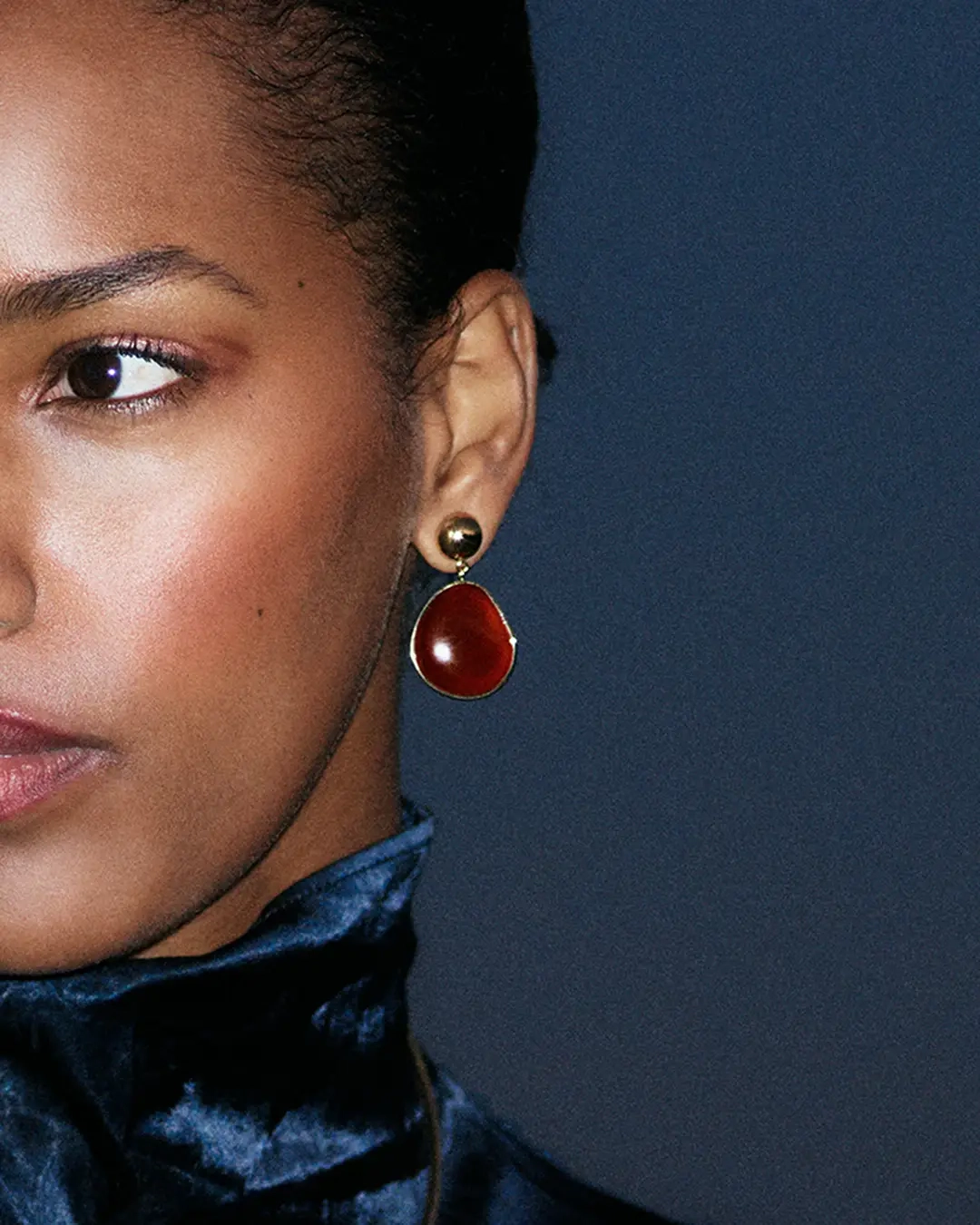 Agatha Earrings L Red Gold - Edblad - Snabba leveranser - Gratis paketinslagning