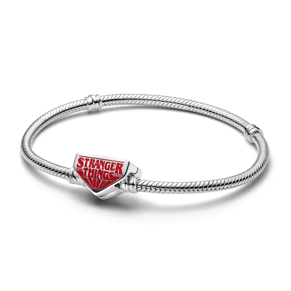 Stranger Things Schlangen-Gliederarmband mit Verschluss - PANDORA - Nordic Spectra