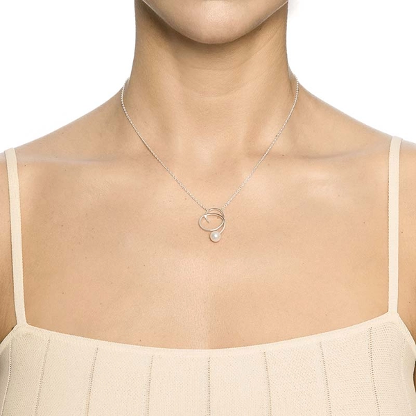 Little Curly Pearly Necklace - Efva Attling - Suuri valikoima & ilmainen lahjapaketointi - Nordicspectra.fi